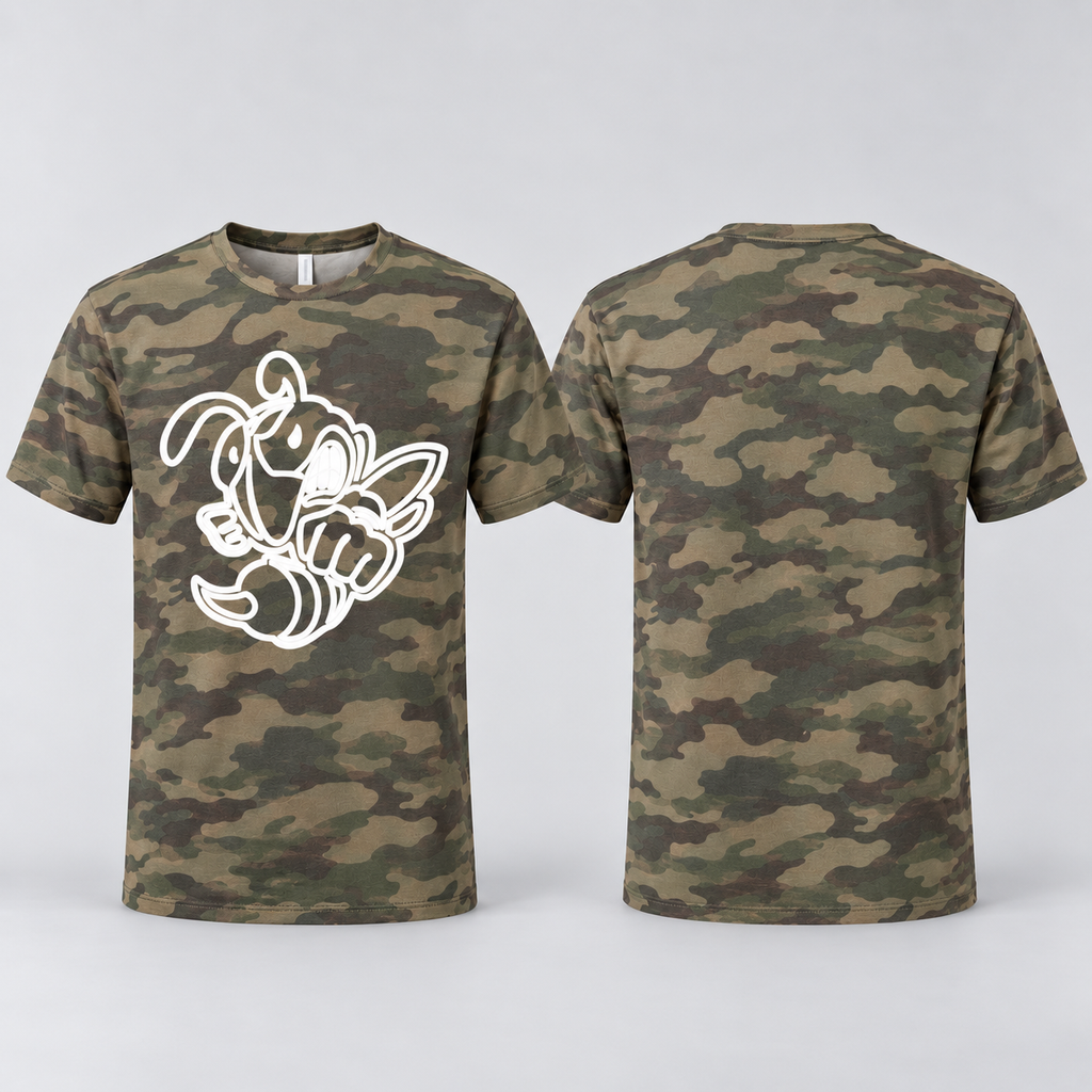 Retro Bee Camo | Classic T-Shirt
