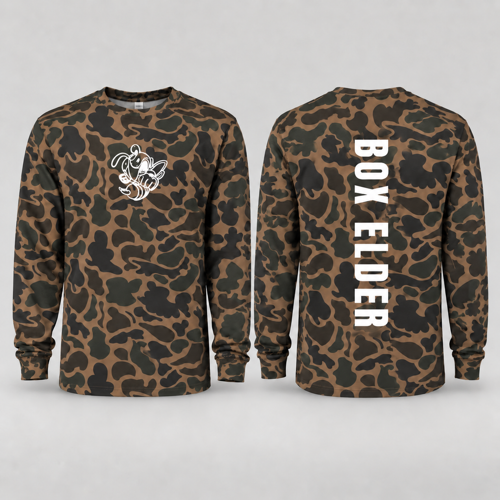 Retro Camo | BE Vert Long Sleeve