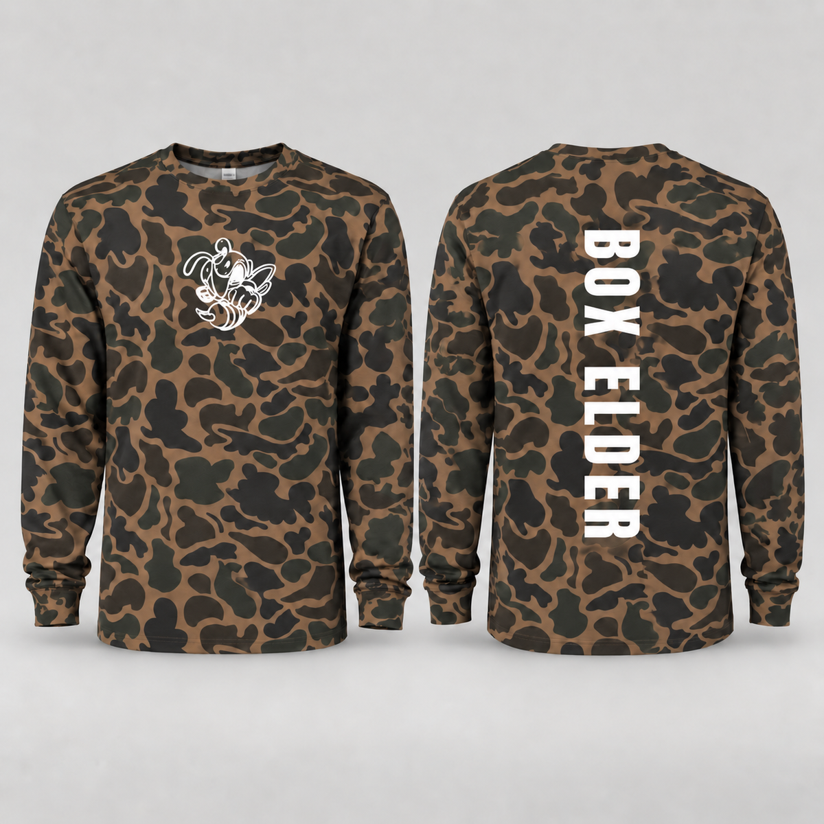 Retro Camo | BE Vert Long Sleeve