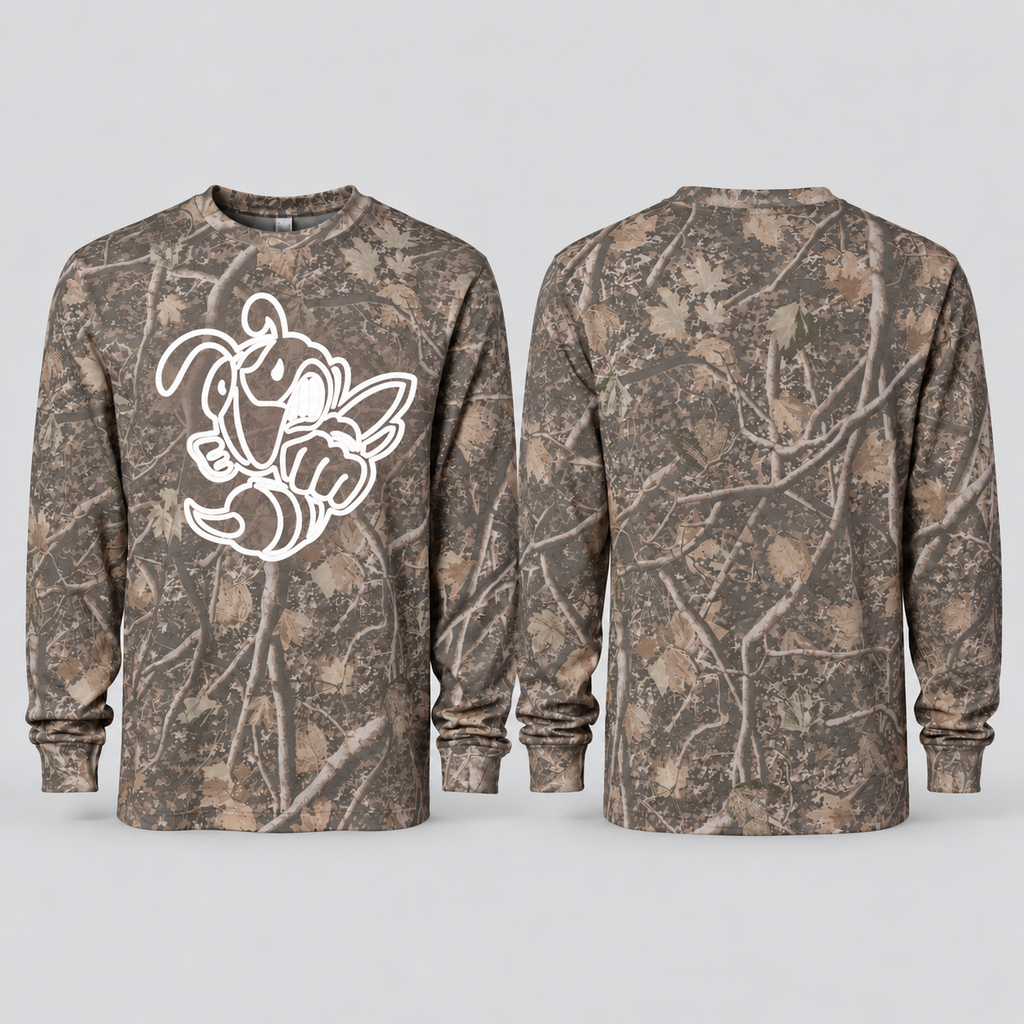 Retro Bee Camo | Classic Long Sleeve