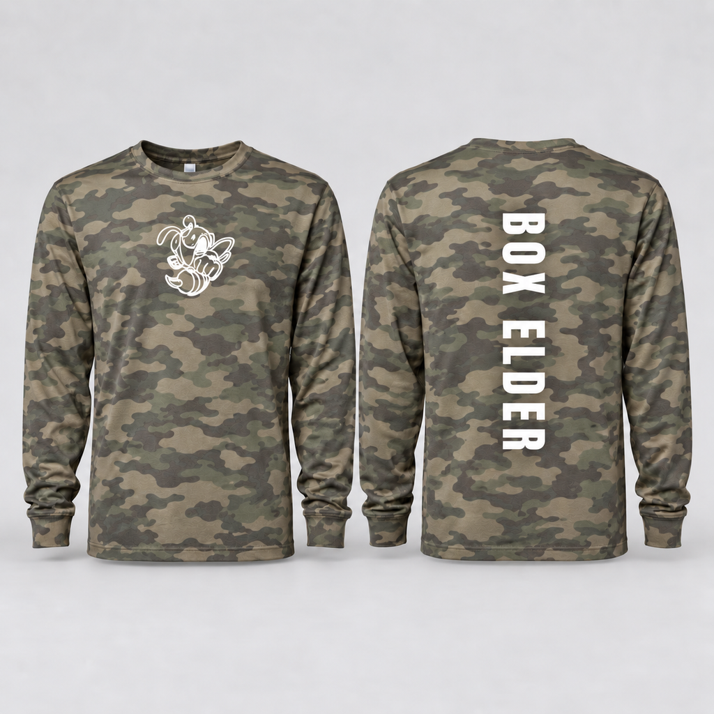 Retro Camo | BE Vert Long Sleeve