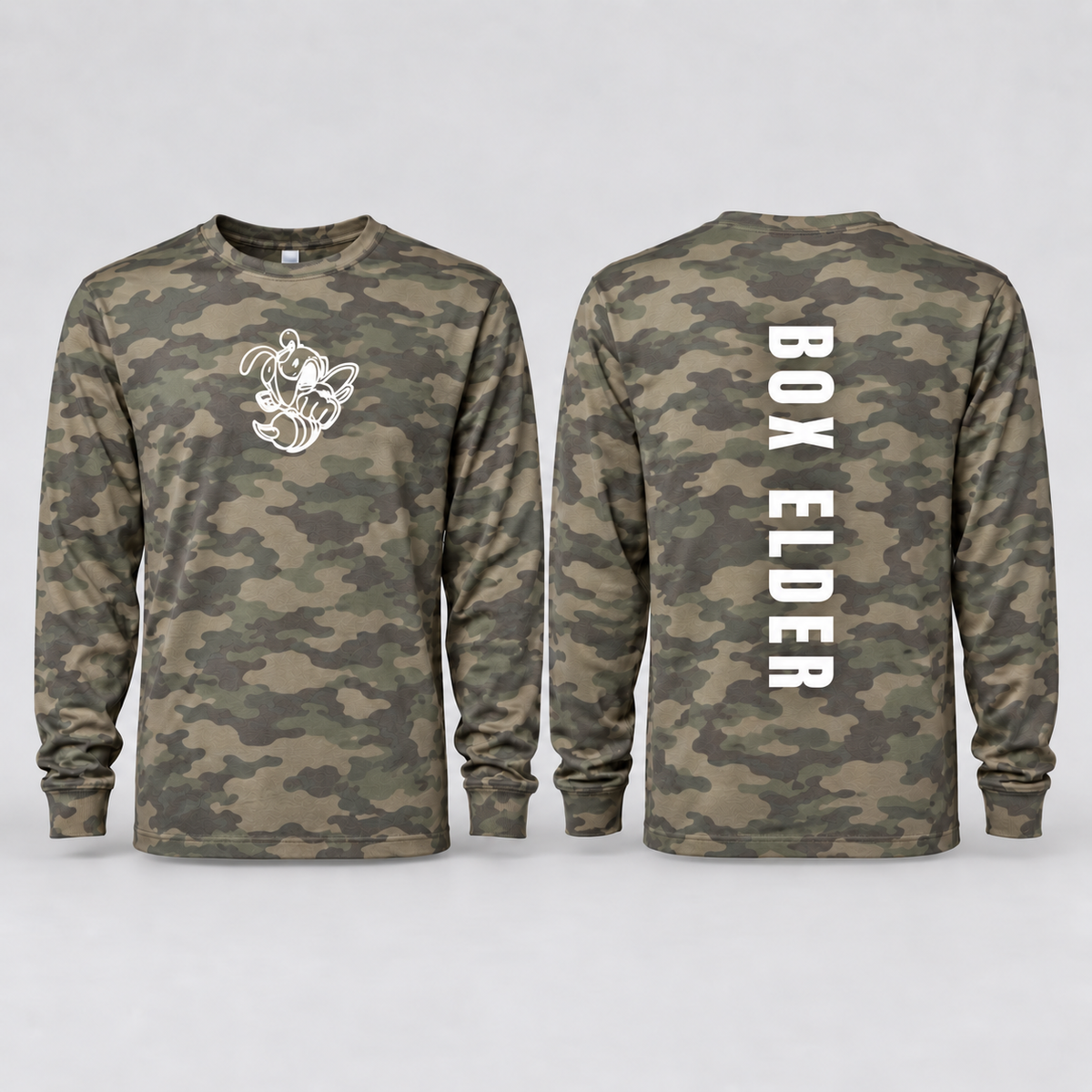 Retro Camo | BE Vert Long Sleeve