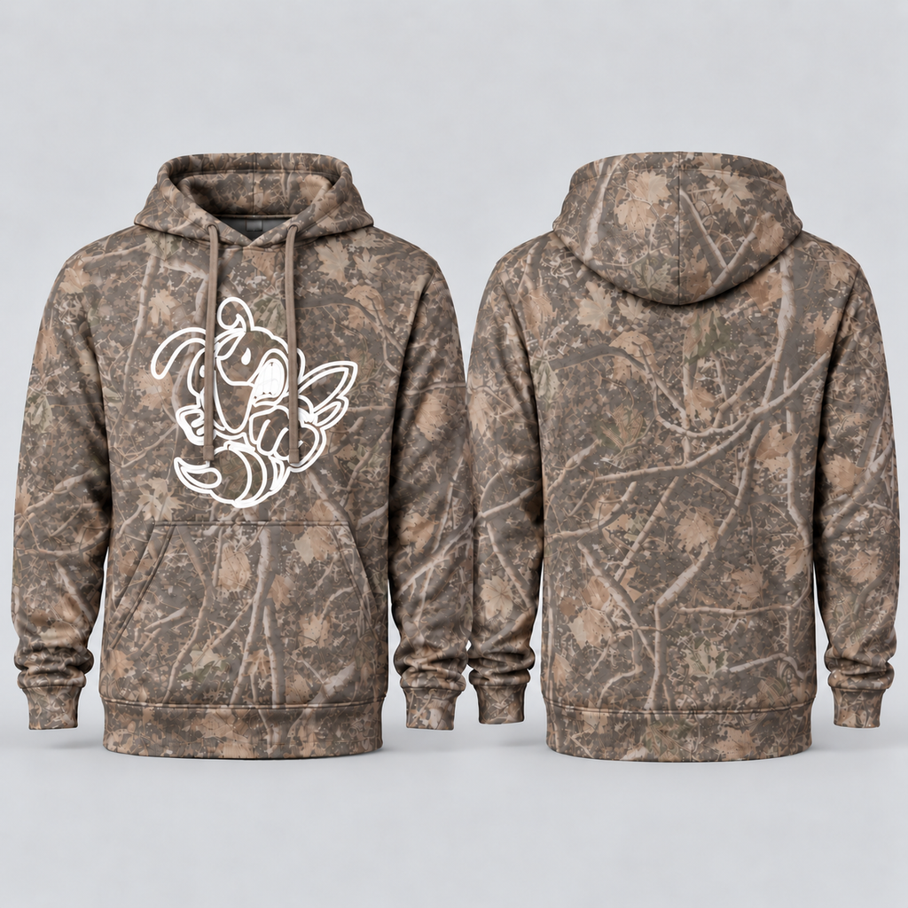 Retro Bee Camo | Classic Hoodie
