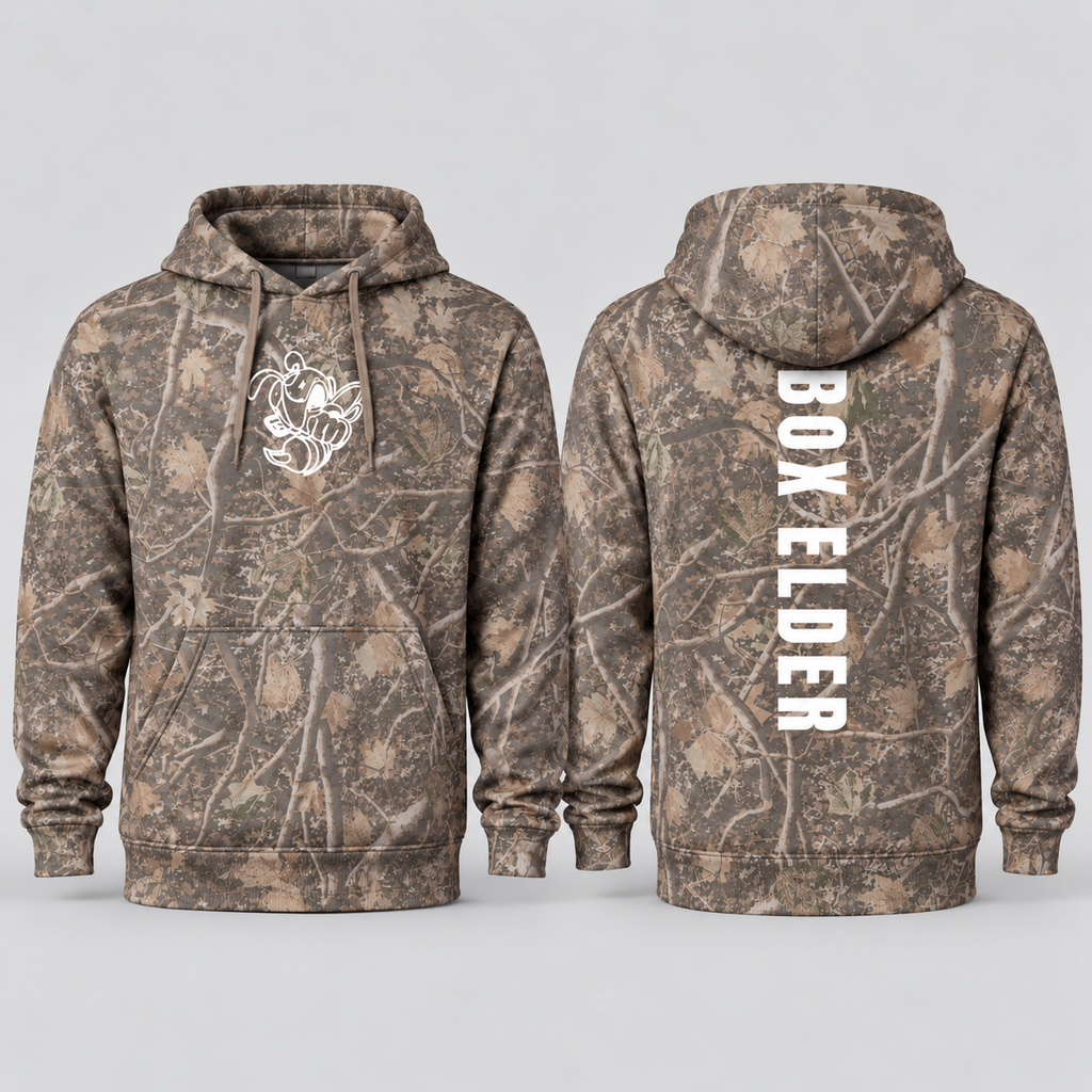Retro Camo | BE Vert Hoodie