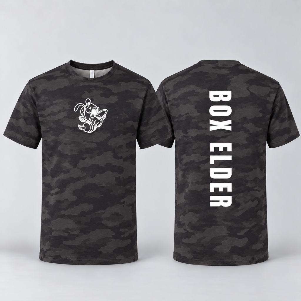 Retro Camo | BE Vert T-Shirt