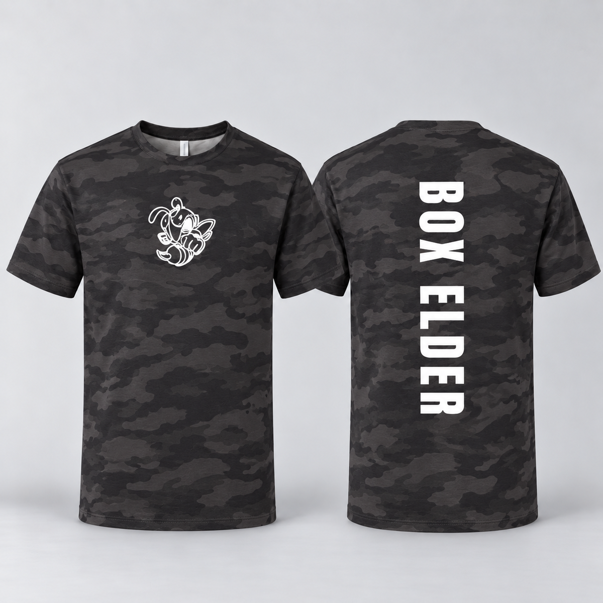 Retro Camo | BE Vert T-Shirt