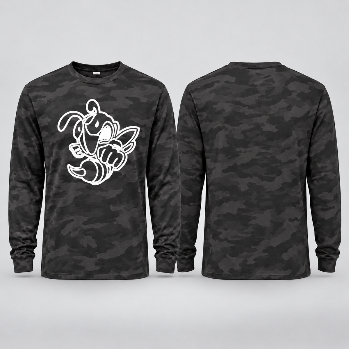 Retro Bee Camo | Classic Long Sleeve