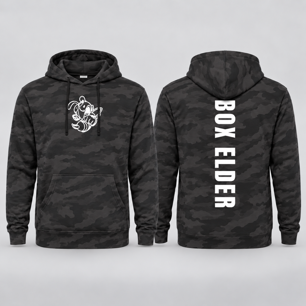 Retro Camo | BE Vert Hoodie