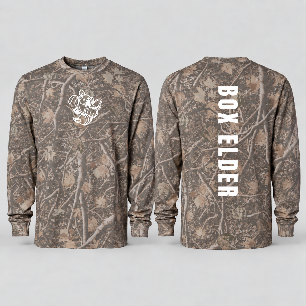 Retro Camo | BE Vert Long Sleeve