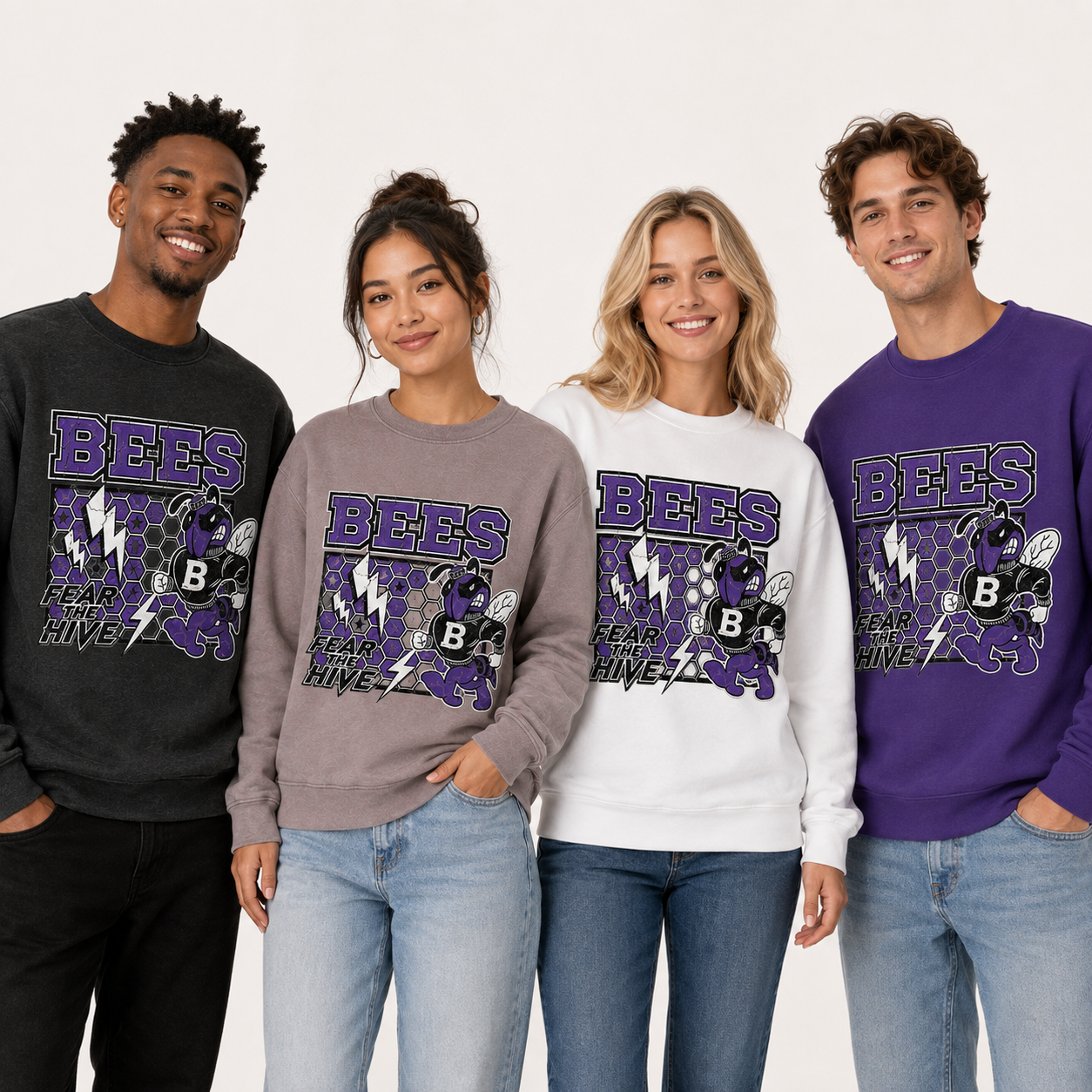 Fear the Hive Sailor Crewneck