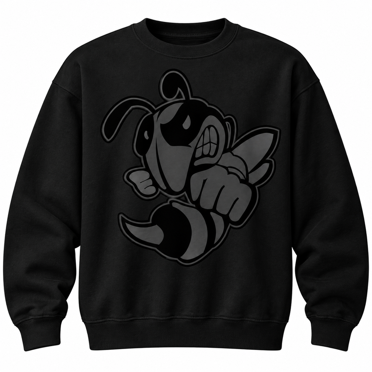 Retro Bee Blackout Crewneck