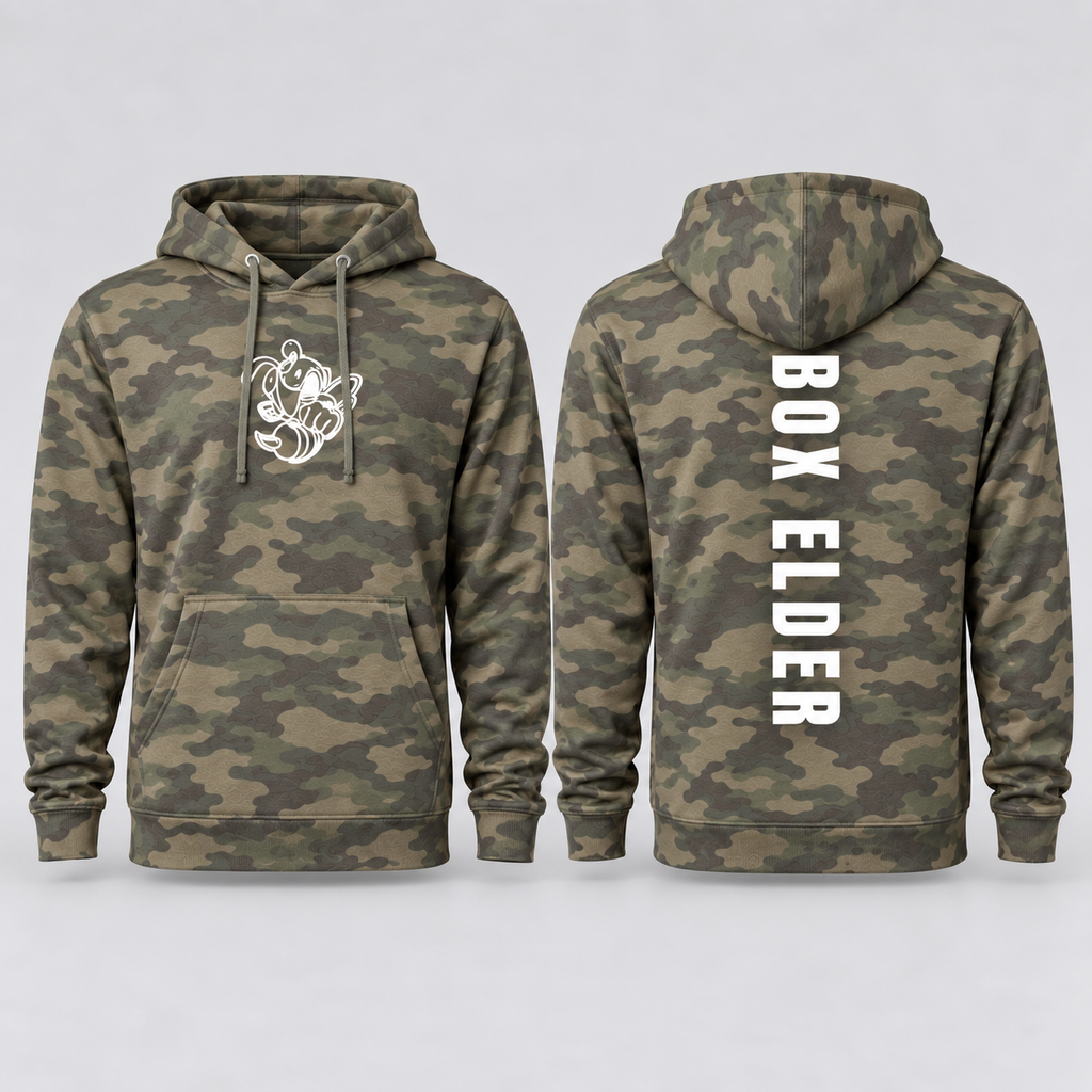 Retro Camo | BE Vert Hoodie