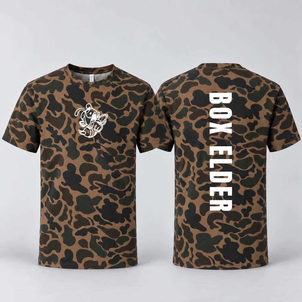 Retro Camo | BE Vert T-Shirt