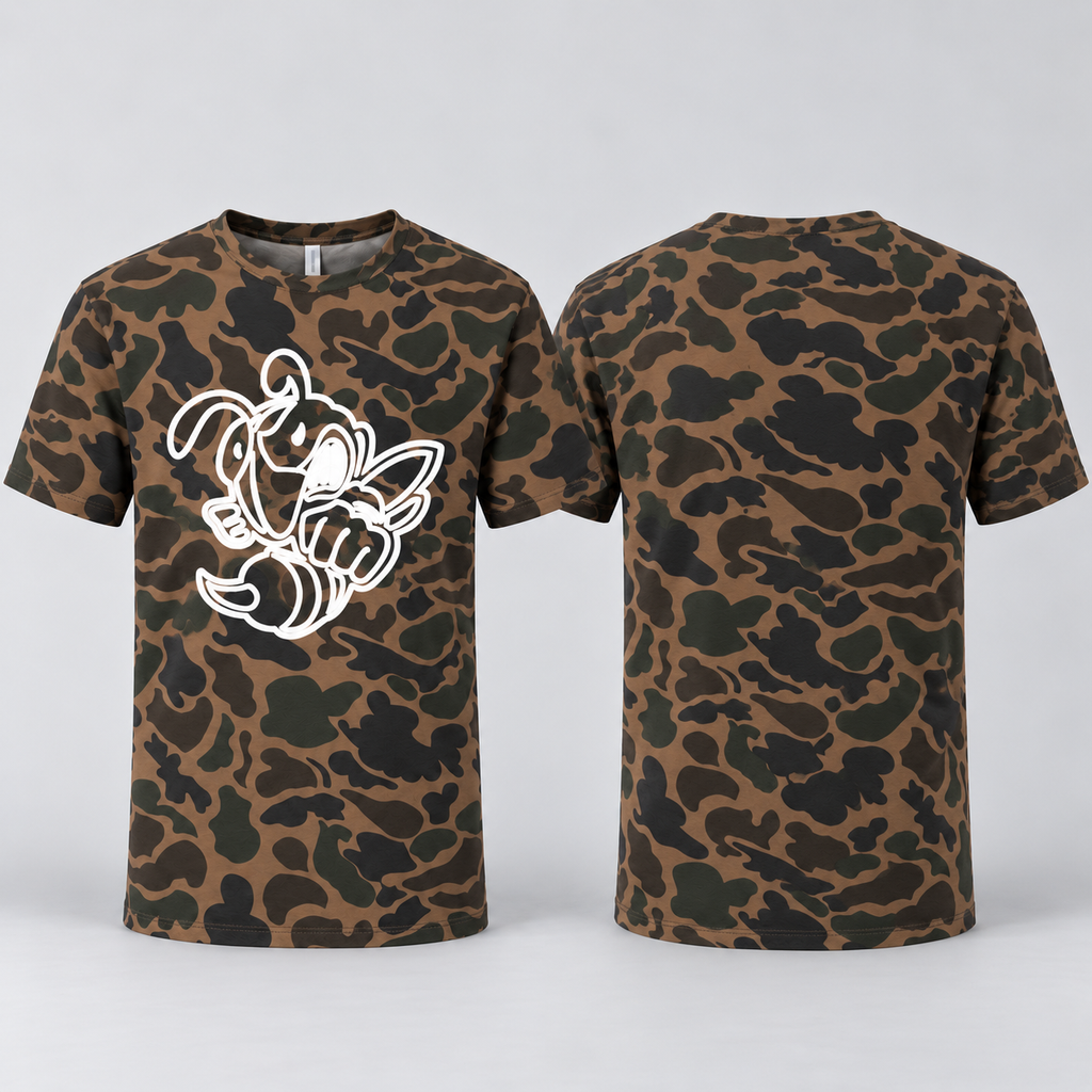 Retro Bee Camo | Classic T-Shirt